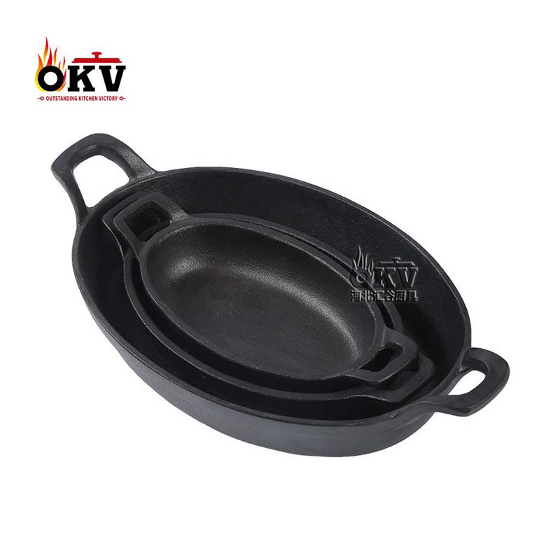 okv Cast Iron Skillet Western Restaurant Non-Stick Skillet