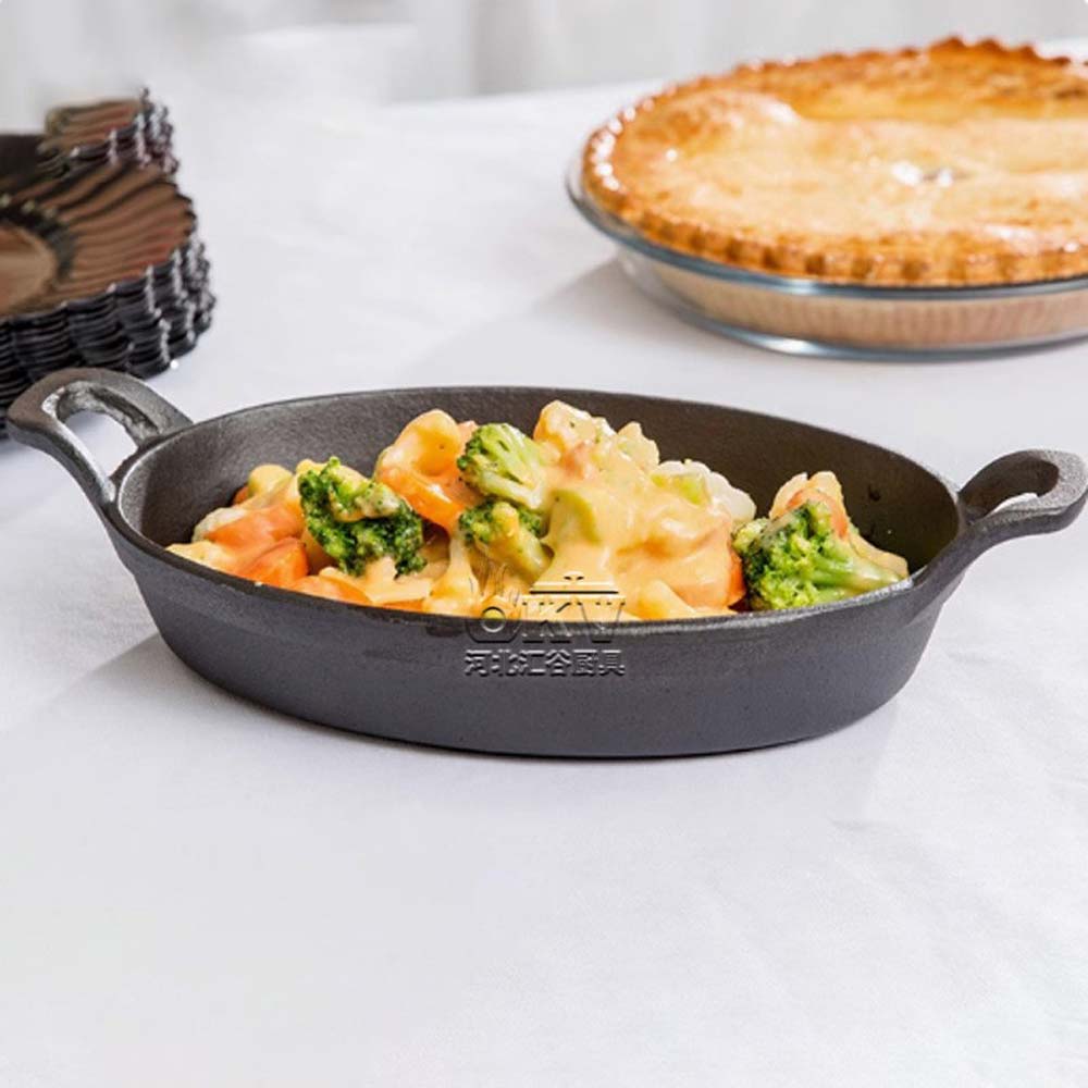 okv Cast Iron Skillet Western Restaurant Non-Stick Skillet