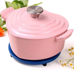 OKV Love-Inspired 22CM Heart Dutch Oven – Beautiful, Durable, Gift-Ready