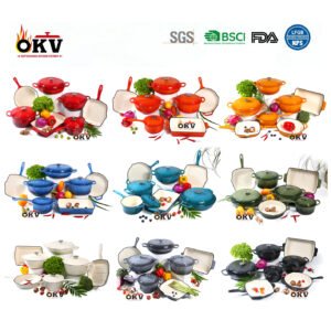 OKV Essential 7-Piece Kitchen Cookware Collection